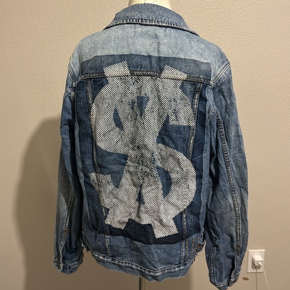 Ksubi Classic Jean Jacket Jinx Pay Up - Picture 6 of 7